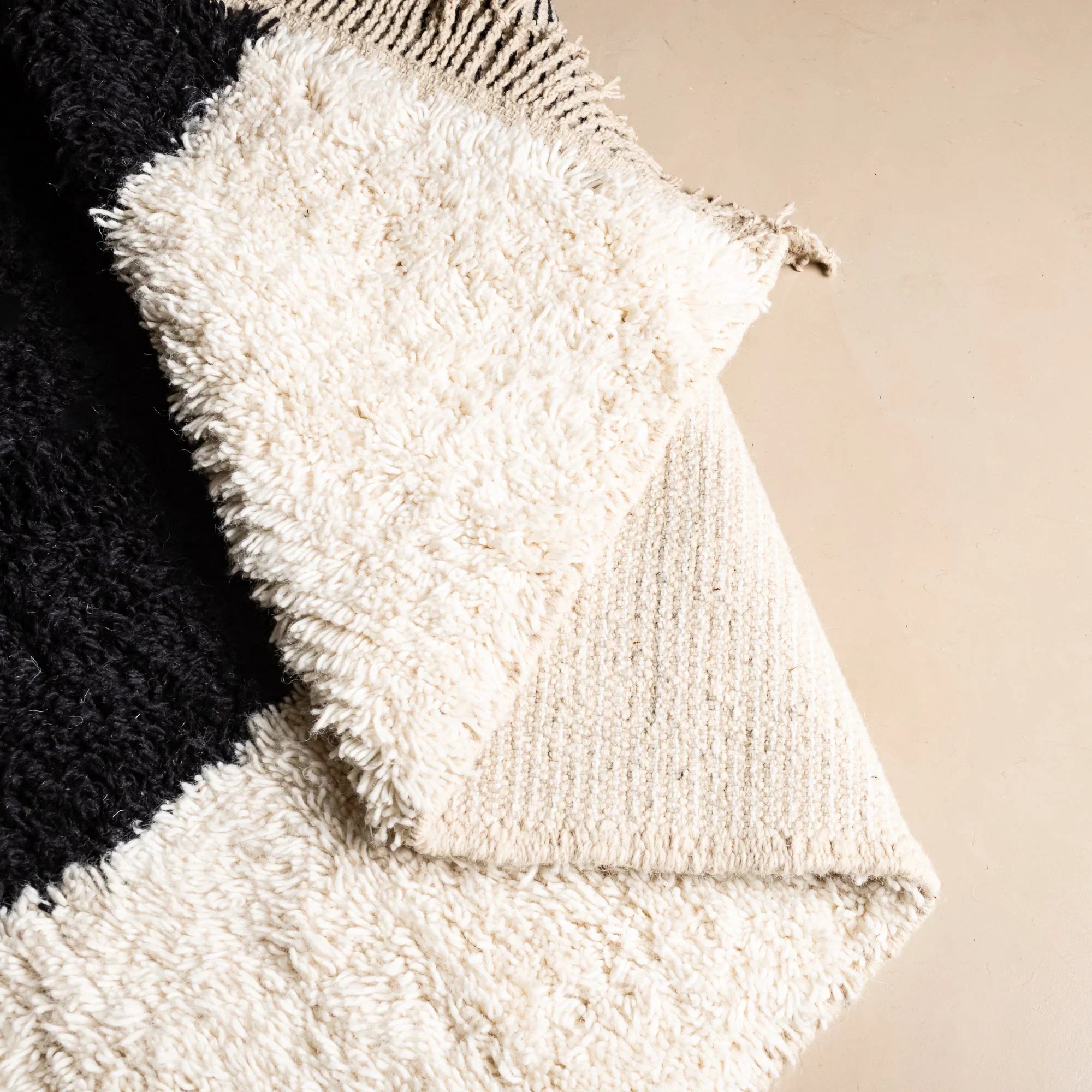 Luxurious Moroccan Beni Ourain Handmade Rug